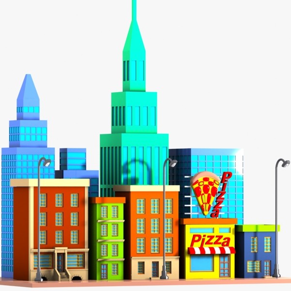 Cartoon Cityscape - ClipArt Best