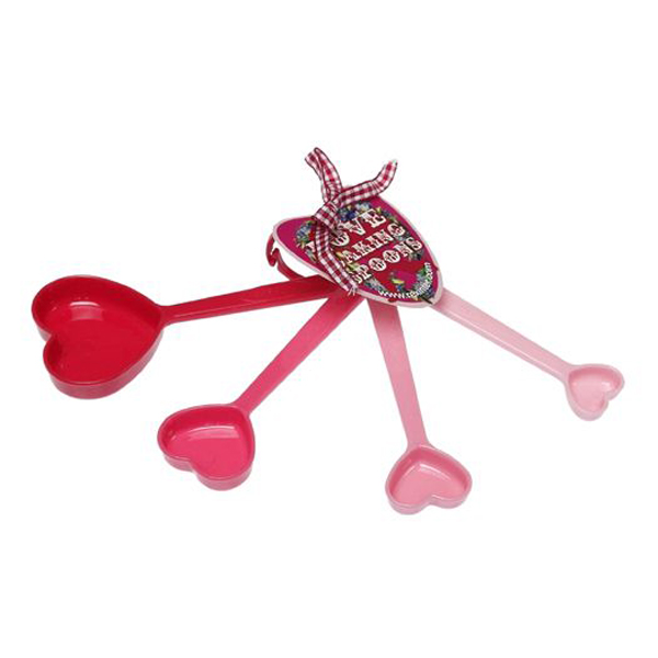 Small Heart Measuring Spoon Set- 4 wonderful measuring spoons in ...