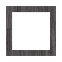 Black wood square outline icon - Free black wood square outline ...