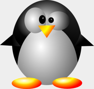 Crazy Penguin Clip Art - vector clip art online ...