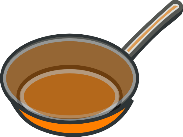 Copper Pan Clip Art - vector clip art online, royalty ...