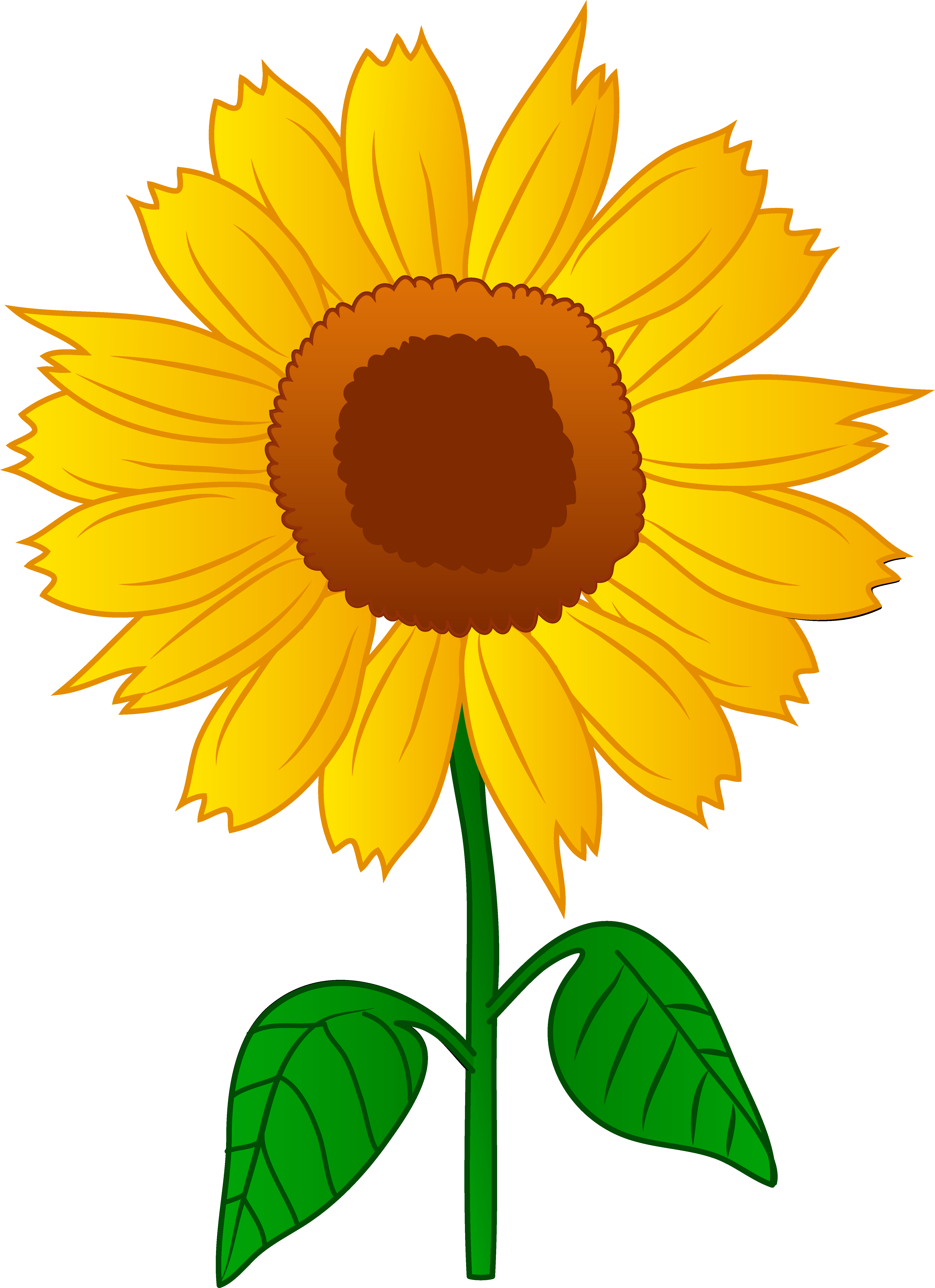 Sun Flower Clipart | Free Download Clip Art | Free Clip Art | on ...