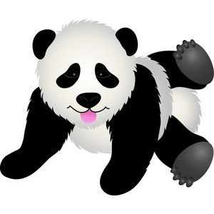 1000+ images about Pandas | Applique designs, Clip ...