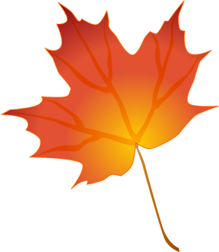 Autumn leaf clipart free