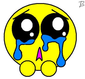 Cartoon Sad Face Crying - ClipArt Best