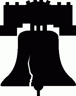 Clipart liberty bell outline