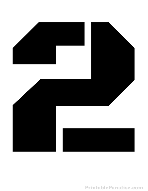 number-2-stencil-clipart-best