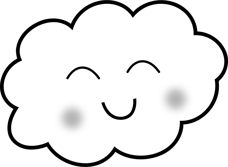 51+ Printable Cloud Clip Art