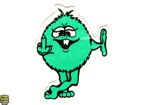 Green Monster STICKER | Funny Stickers - TheCheapPlace