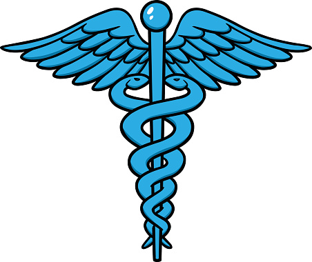 Caduceus Clip Art, Vector Images & Illustrations