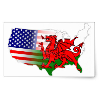 Welsh Flag Stickers | Zazzle