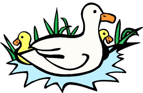 Duck And Ducklings Clipart - Free Clipart Images