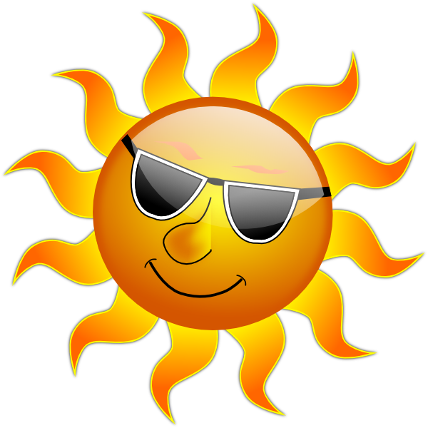 Smiling Sun Clipart Royalty Free - Free Clipart Images