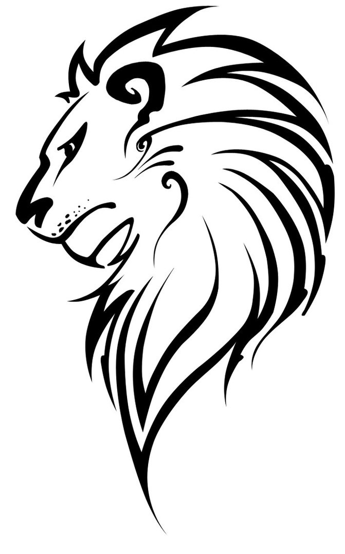 Lion Line Drawing Tattoo For The Home Clipart - Free to use Clip ...