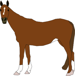 Animated Moving Horse Clipart