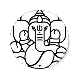 Ganesha Black And White High Resolution