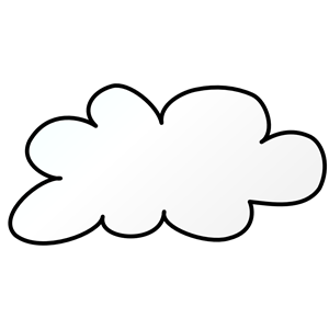 White cloud clipart png