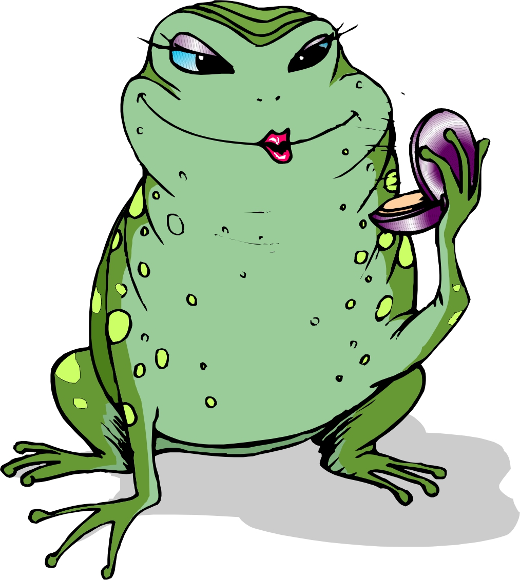 A Cartoon Frog