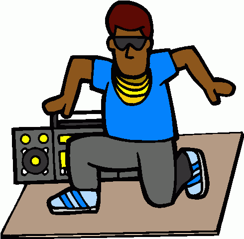 Break Dancing Clip Art