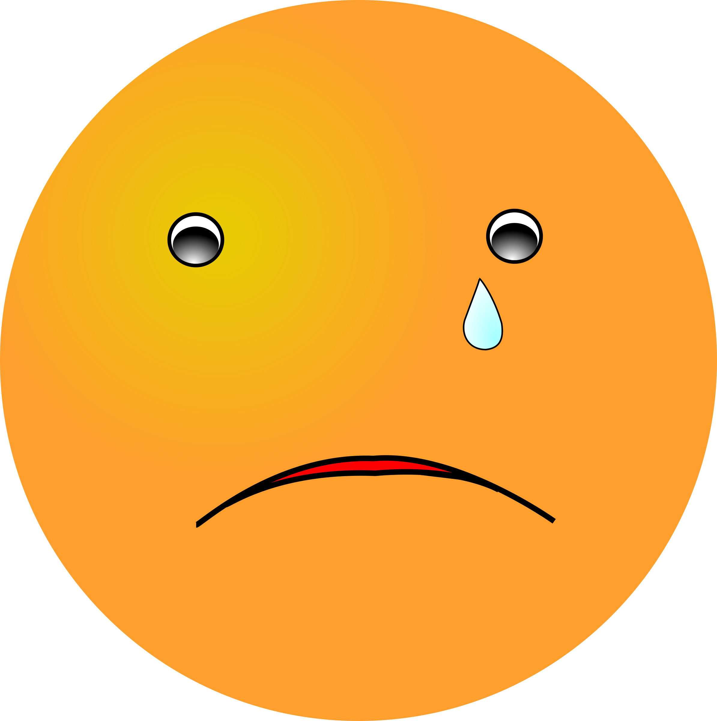 Clipart - Smiley: Cry