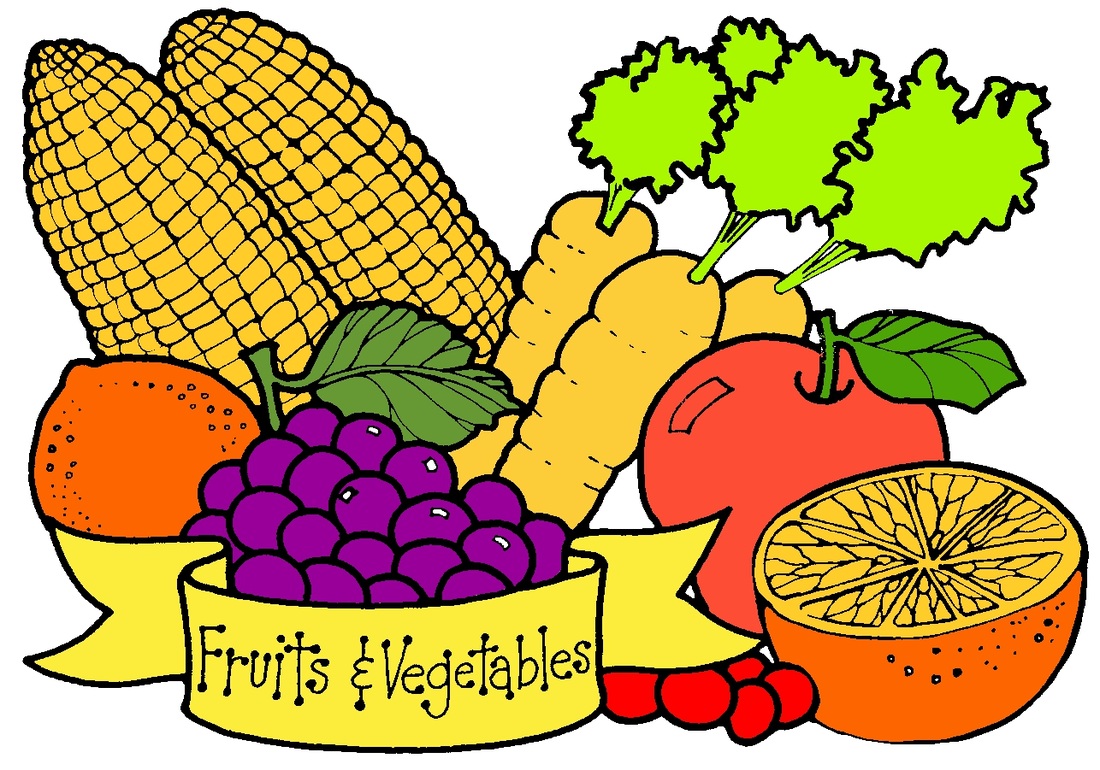 Best Photos of Fruits And Vegetables Clip Art - Fruit and ...