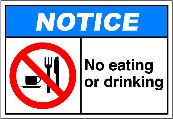 No Food Or Drink Clipart