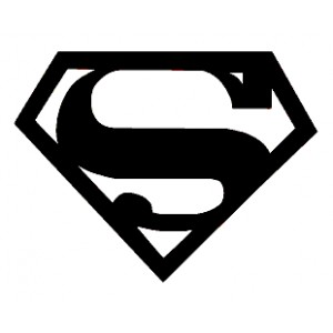 SUPERMAN LOGO CAR DECAL STICKER 1 - Pitty Decals - ClipArt Best ...