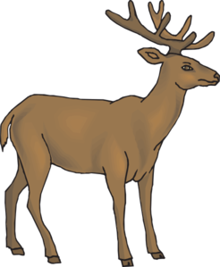 Deer Clip Art Silhouette - Free Clipart Images