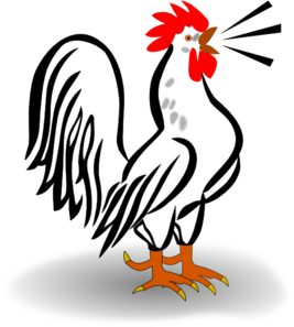Rooster clipart free