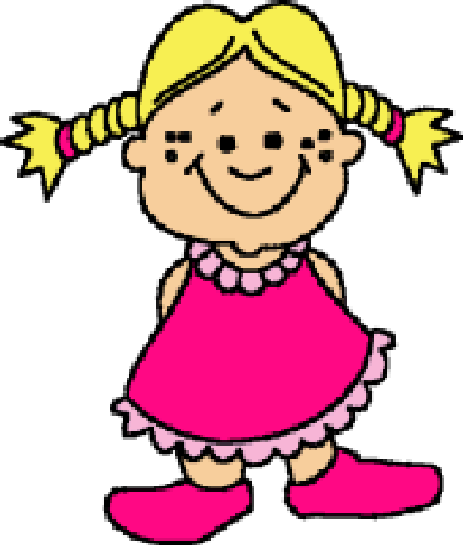 Clip Art Happy Girl Smile Clipart