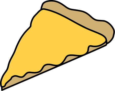 Slice of pizza clip art