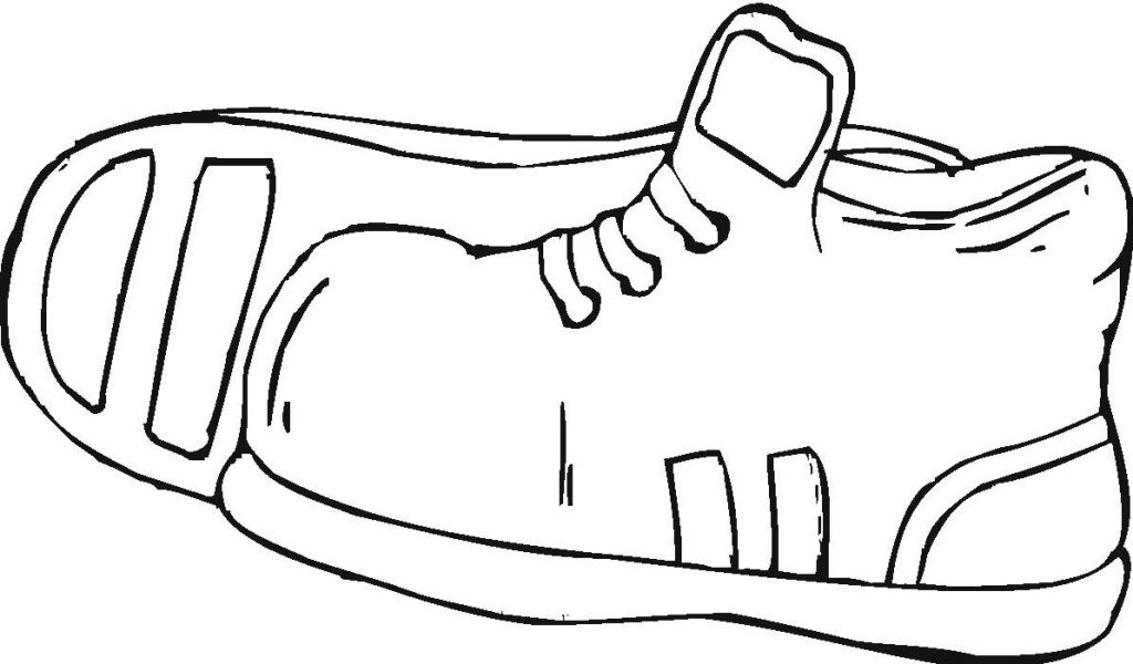 Sneakers Printable Clipart