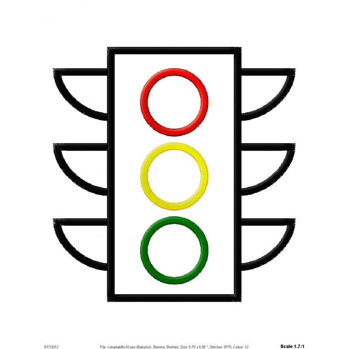 Coloring Pages. Traffic light coloring page - Castingdb.co