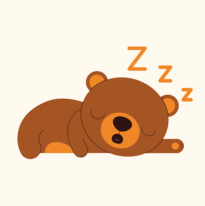 Cartoon Of The Cute Big Teddy Bear Clip Art, Vector Images ...