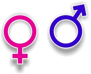 Male and female symbols clip art