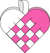 How to Make Woven Paper Heart Baskets - Valentine's Day Crafts ...