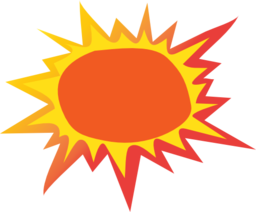 Hot Sun Icon Clipart | i2Clipart - Royalty Free Public Domain Clipart