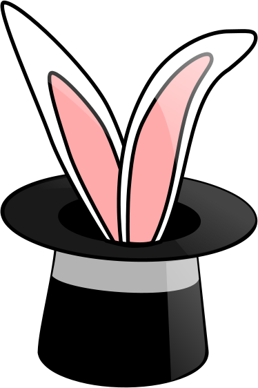 Magic Rabbit Clipart