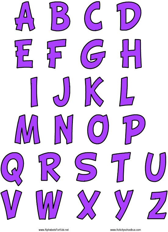 Alphabet for kids, Kid and Printable letters