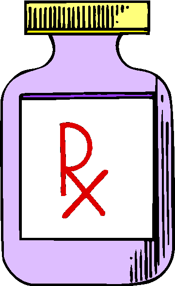 Pill Bottle Gallery Clipart