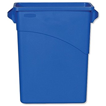 Amazon.com: Rubbermaid Commercial Slim Jim Recycle Bin, 15 Gallon ...