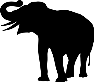 Elephant Stencil - ClipArt Best