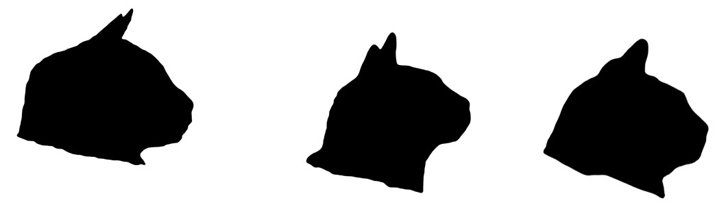 Cat Head Silhouette - ClipArt Best