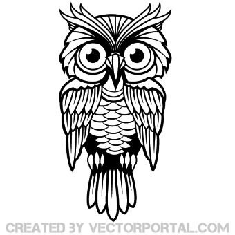 Free Owl Vector Art | 123Freevectors