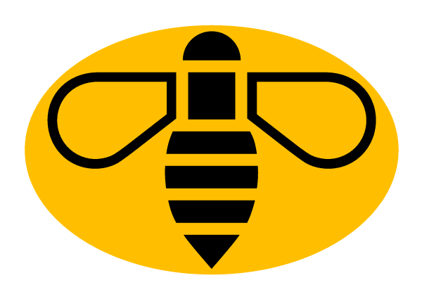 Bee Logo Free Vector | 123Freevectors