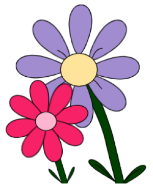 Flower clipart flower clip art retro flowers vector by shinymagic ...