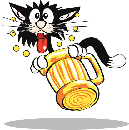 Cartoon Of The Alley Cats Clip Art, Vector Images & Illustrations ...