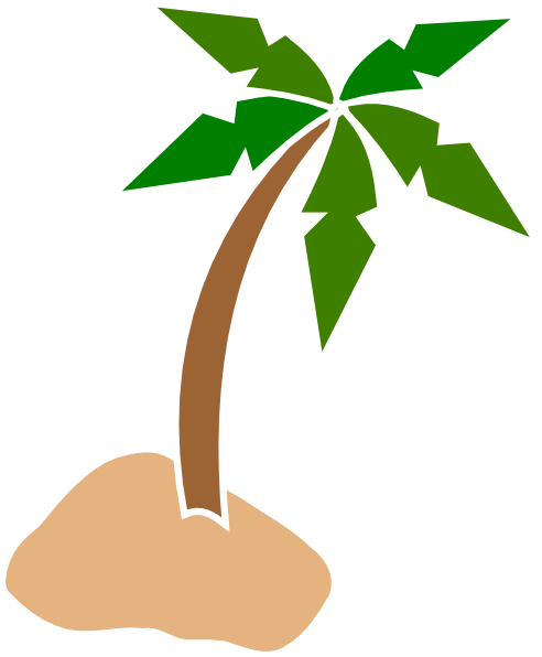 Coconut Tree Clip Art Tattoo