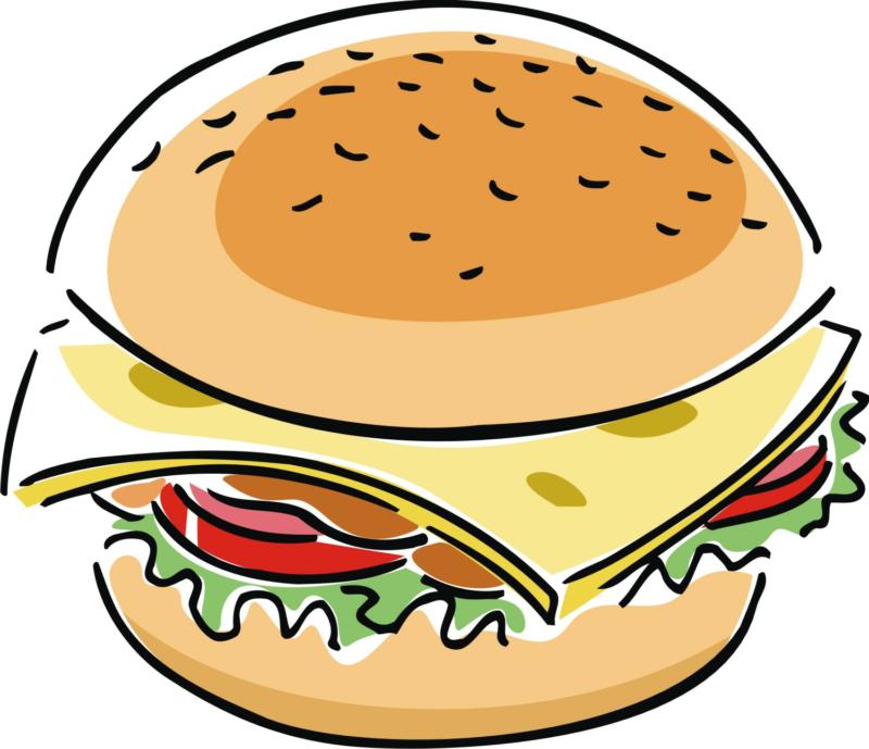 Hamburger burger and sandwich clipart burger sandwich food clip ...