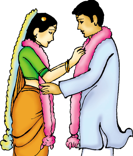 Wedding colour cliparts